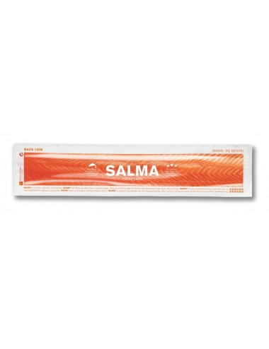 SALMA ® demi longe de saumon lot de 400gr (Salmo salar)