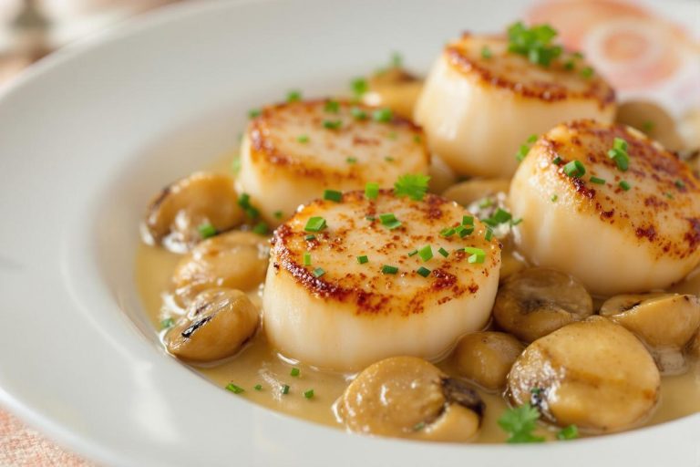 Recette de coquilles Saint-Jacques à la bretonne avec champignons.jpg