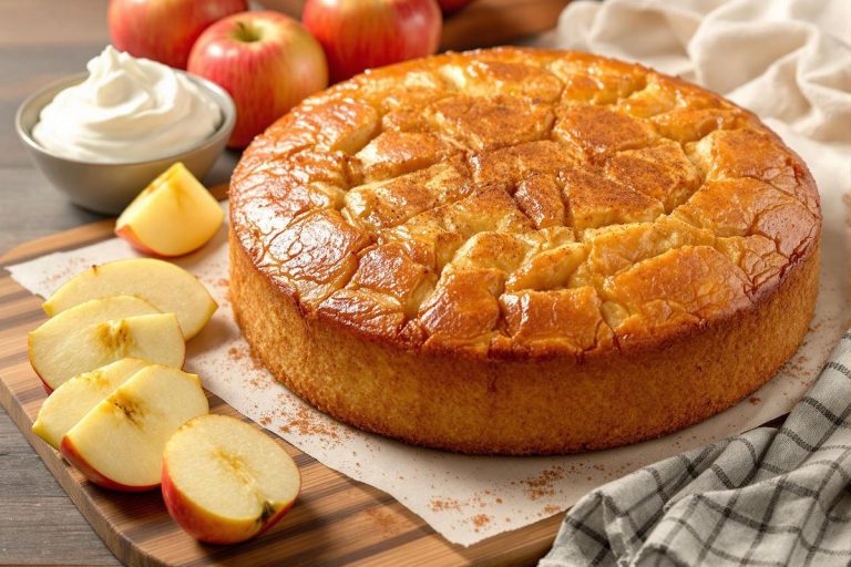 Recette facile de gâteau aux pommes à la poêle.jpg