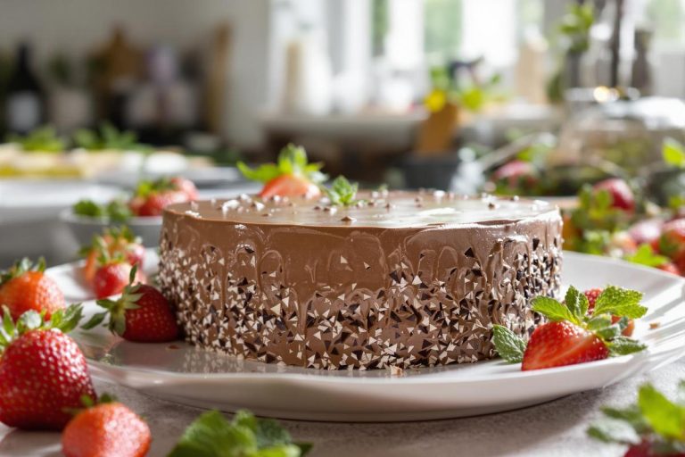 Avec 2 ingrédients seulement et aucune cuisson, ce gâteau au chocolat est le dessert de l’été par excellence.jpg